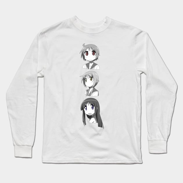 Yuzuko, Yui, and Yukari (ver. 2) Long Sleeve T-Shirt by 1PlayerDesigns